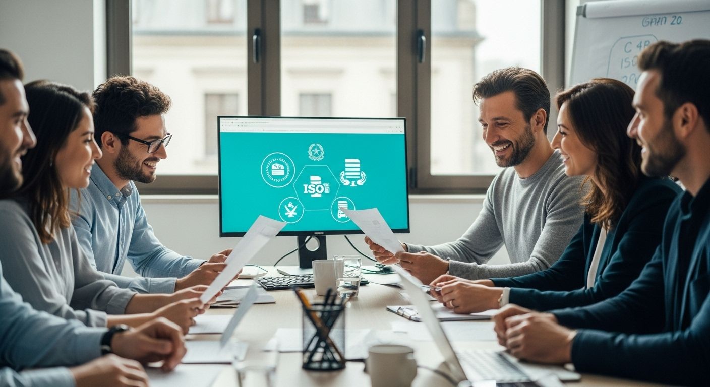 ufficio discussione sicurezza dati
