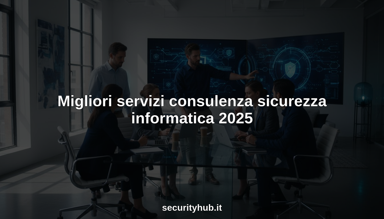 servizi consulenza sicurezza informatica hero header image