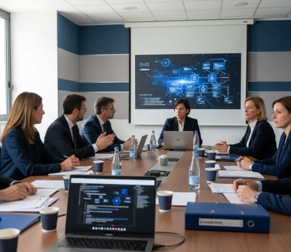 riunione sicurezza informatica azienda