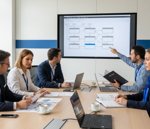 riunione sicurezza informatica azienda