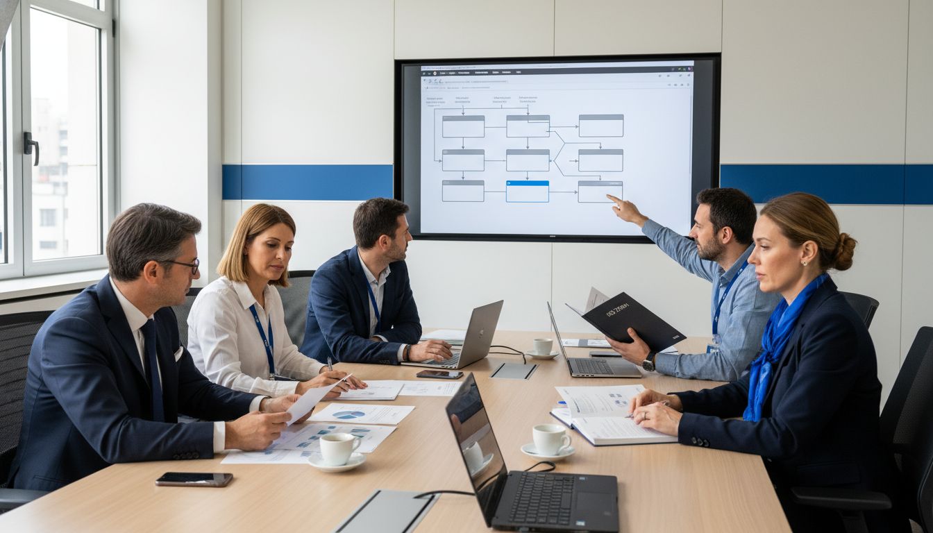 riunione sicurezza informatica azienda