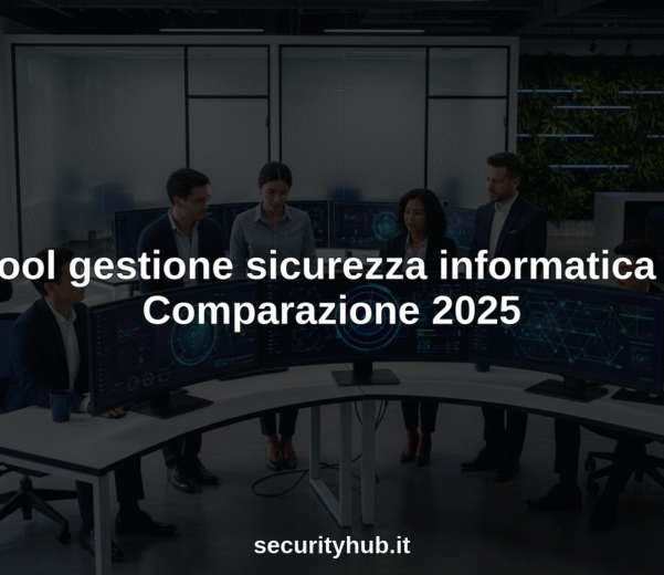 tool gestione sicurezza informatica hero header image