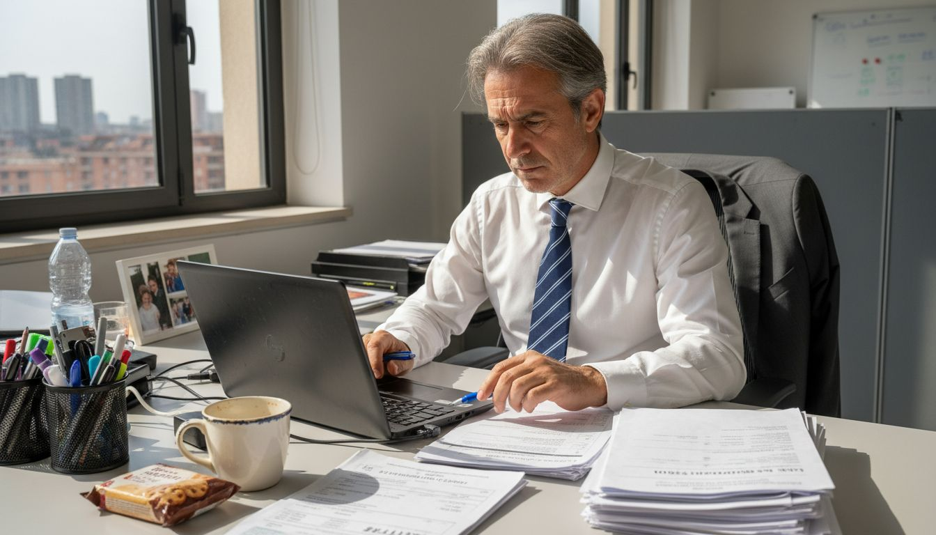 Il responsabile IT esamina la checklist per l’audit del cloud