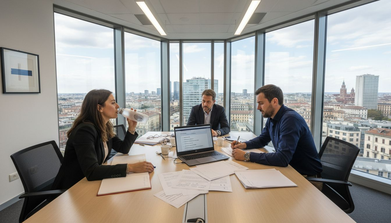 Un piccolo team SaaS alle prese con la revisione della documentazione sulla sicurezza.