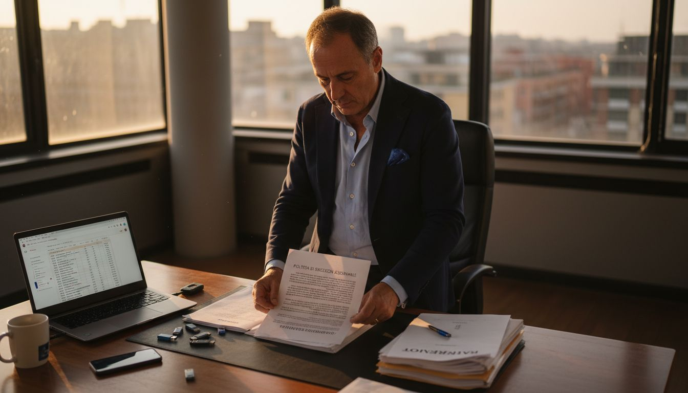 Il titolare dell’azienda sta esaminando le procedure di sicurezza