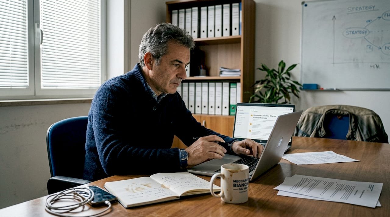 Imprenditore si occupa della sicurezza informatica nelle piccole e medie imprese