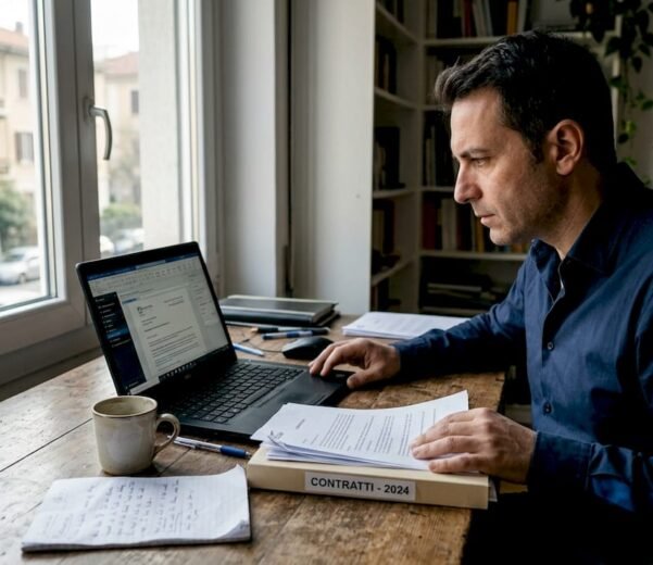 Imprenditore si occupa della gestione dei documenti sulla sicurezza forniti da aziende esterne