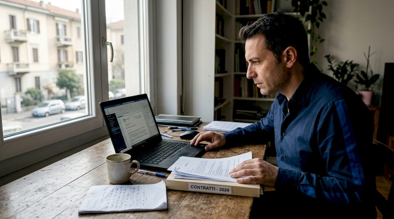 Imprenditore si occupa della gestione dei documenti sulla sicurezza forniti da aziende esterne