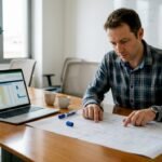 Responsabile IT che analizza la mappatura delle risorse cloud per valutare la sicurezza.