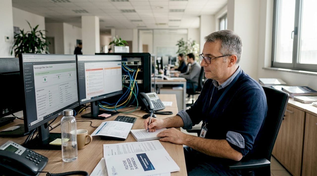 Responsabile della sicurezza informatica in una piccola realtà aziendale