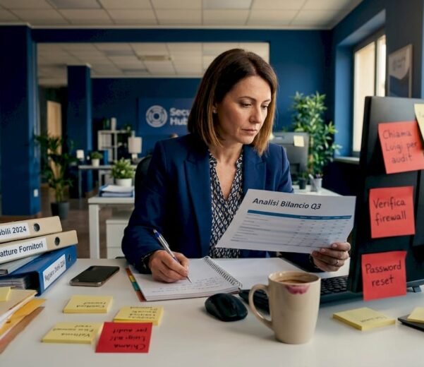 Il referente delle PMI si occupa della gestione della documentazione ISO.