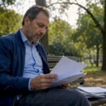 Professionista al lavoro mentre valuta le strategie di risposta a un'emergenza informatica
