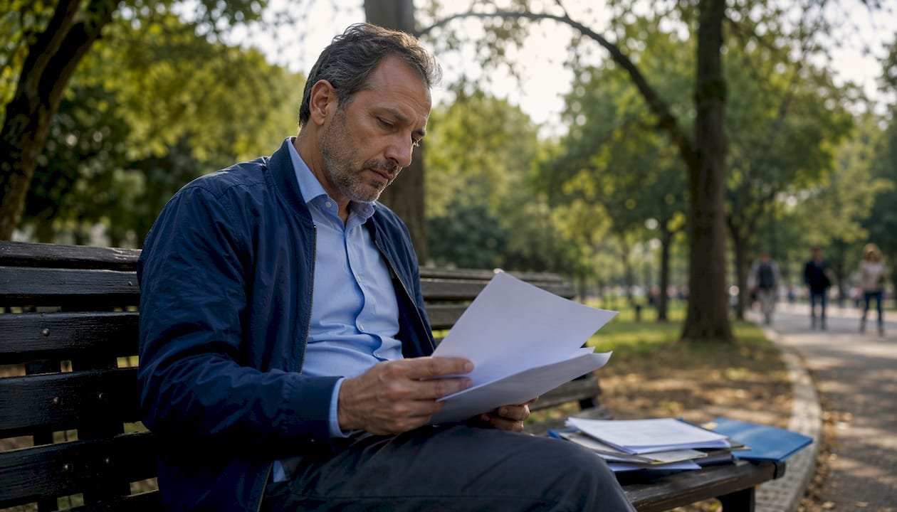 Professionista al lavoro mentre valuta le strategie di risposta a un'emergenza informatica