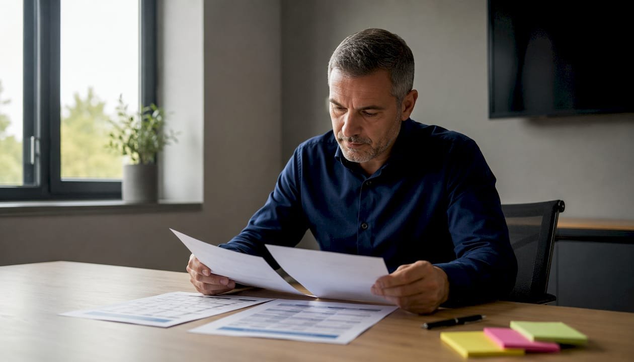 Verifica dei controlli ISO effettuata sul banco di lavoro