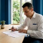 Consulente che analizza i report sulla sicurezza informatica