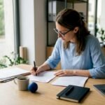 Un auditor esamina la documentazione relativa alla certificazione ISO 27001.